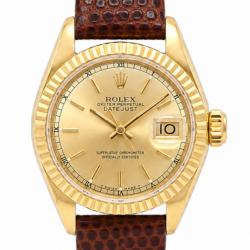 Rolex Datejust 26MM 69178 18Kt Yellow Gold Watch